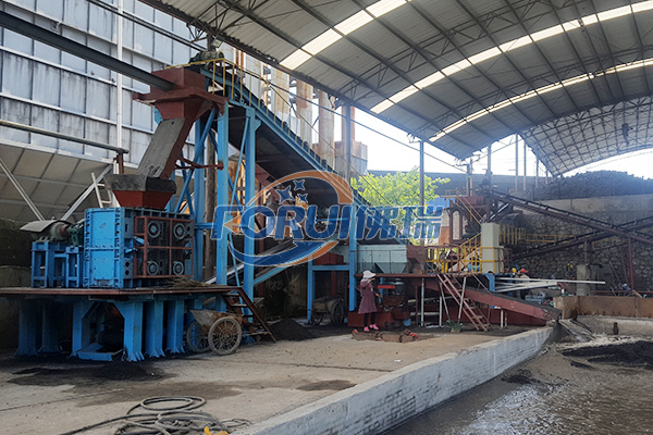 湖南鉻鐵水洗鐵生產(chǎn)現(xiàn)場(chǎng) 湖南鉻鐵水洗鐵生產(chǎn)現(xiàn)場(chǎng)